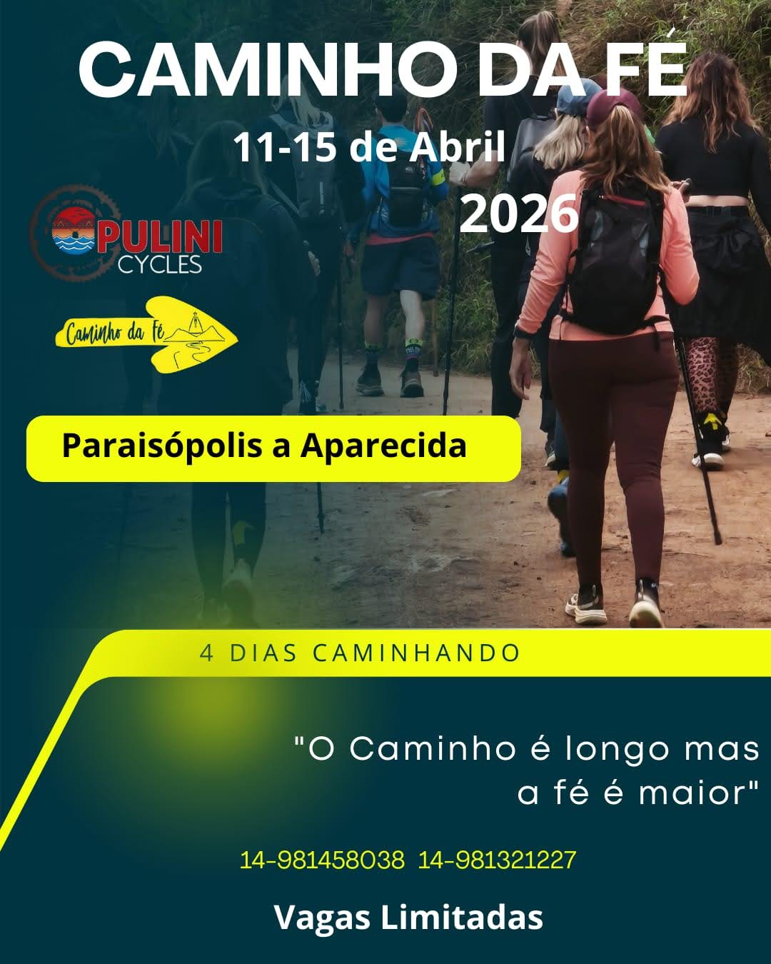 Caminho da Fe - Abril 26 (Caminhando)